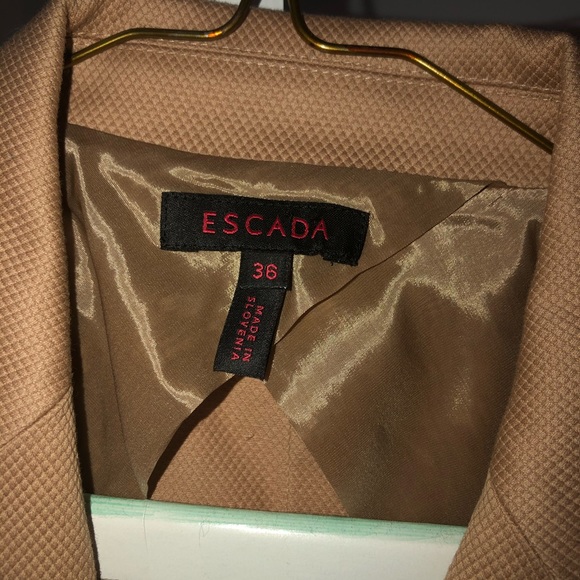 Escada Belted Trench Dress - Picture 6 of 12
